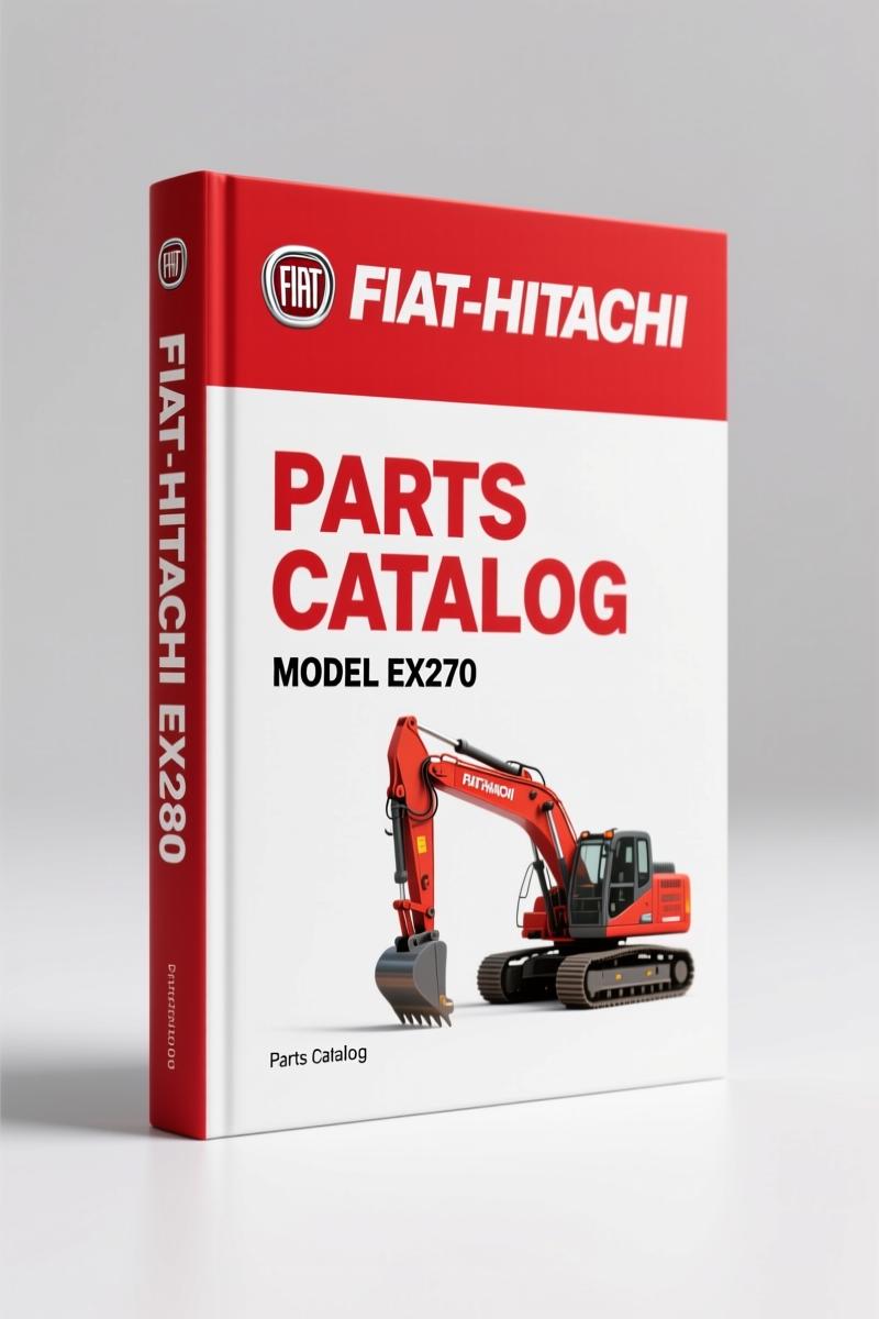 Fiat-hitachi EX270, EX270LC Parts Catalog – 178 Pages OEM Parts Data