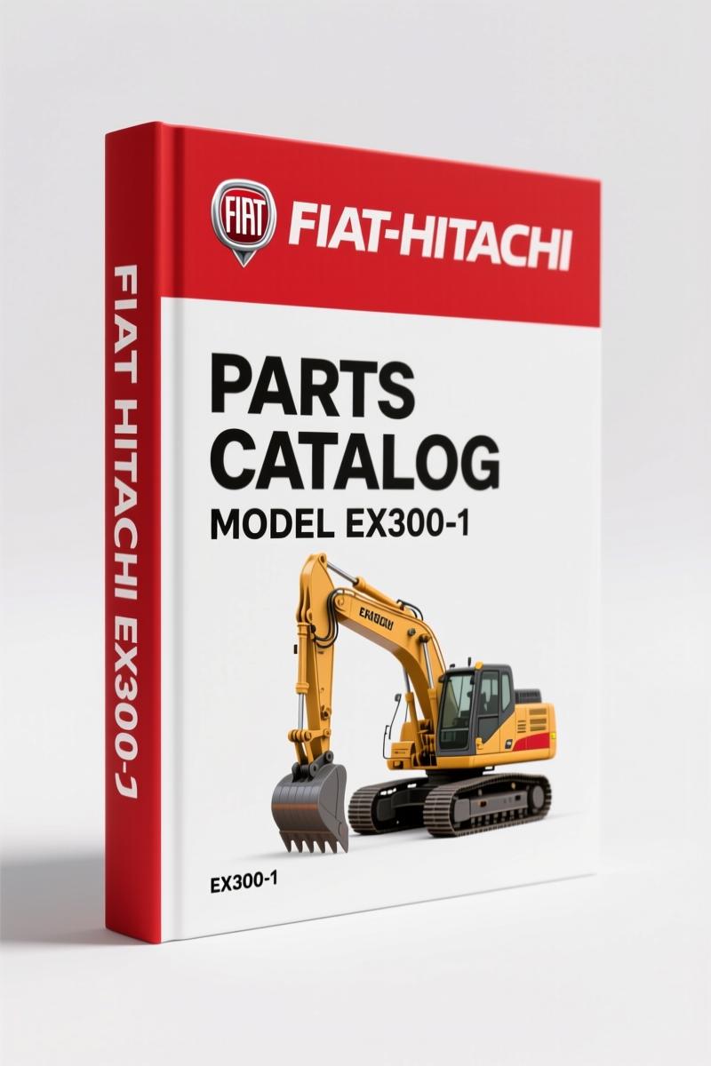 Fiat-hitachi EX300-1 Parts Catalog – 101 Pages OEM Parts Data