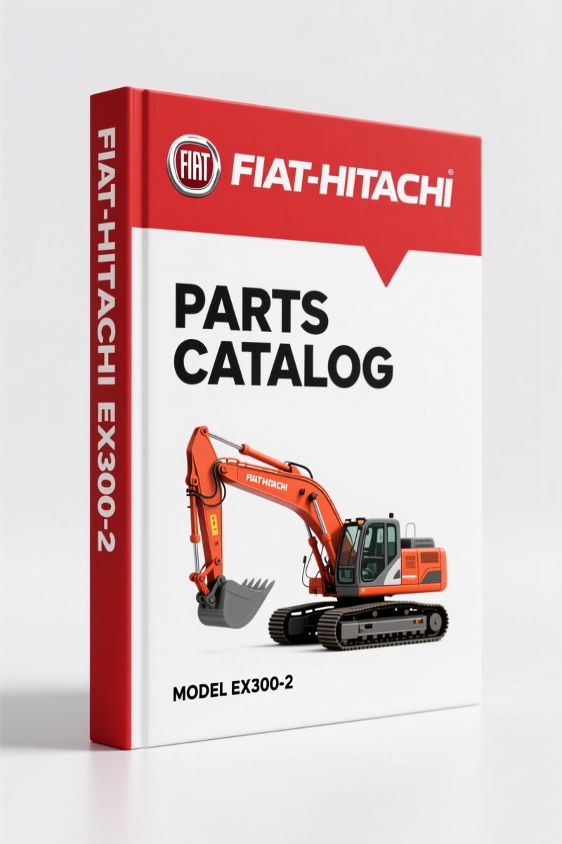 Fiat-Hitachi EX300-2 Parts Catalog – 396 Pages OEM Parts Data
