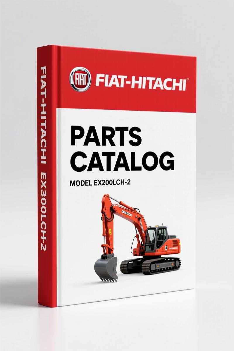 Fiat-hitachi EX300-2, EX300LC-2, EX300H-2, EX300LCH-2 Parts Catalog – 89 Pages OEM