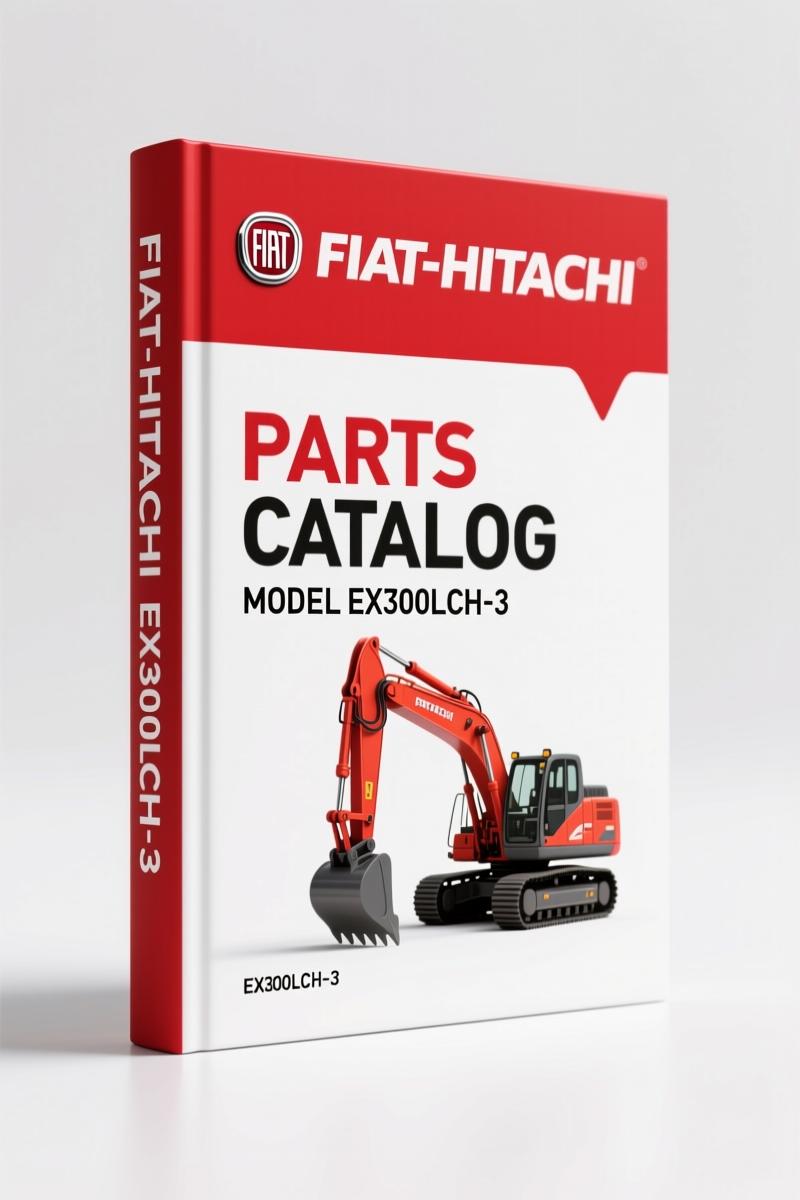 Fiat-hitachi EX300-3 Parts Catalog – 114 Pages OEM Components