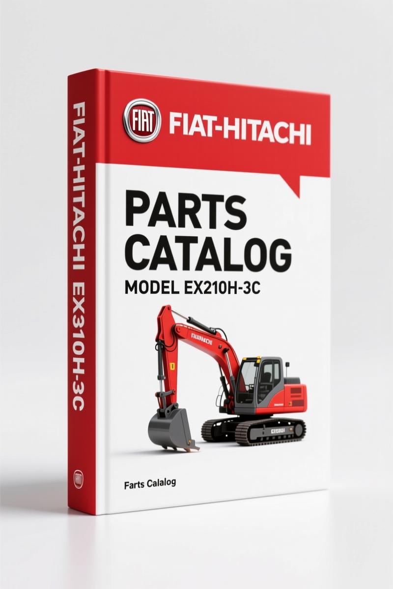 Fiat-hitachi EX300-3C/EX300LC-3C Parts Catalog – 104 Pages OEM