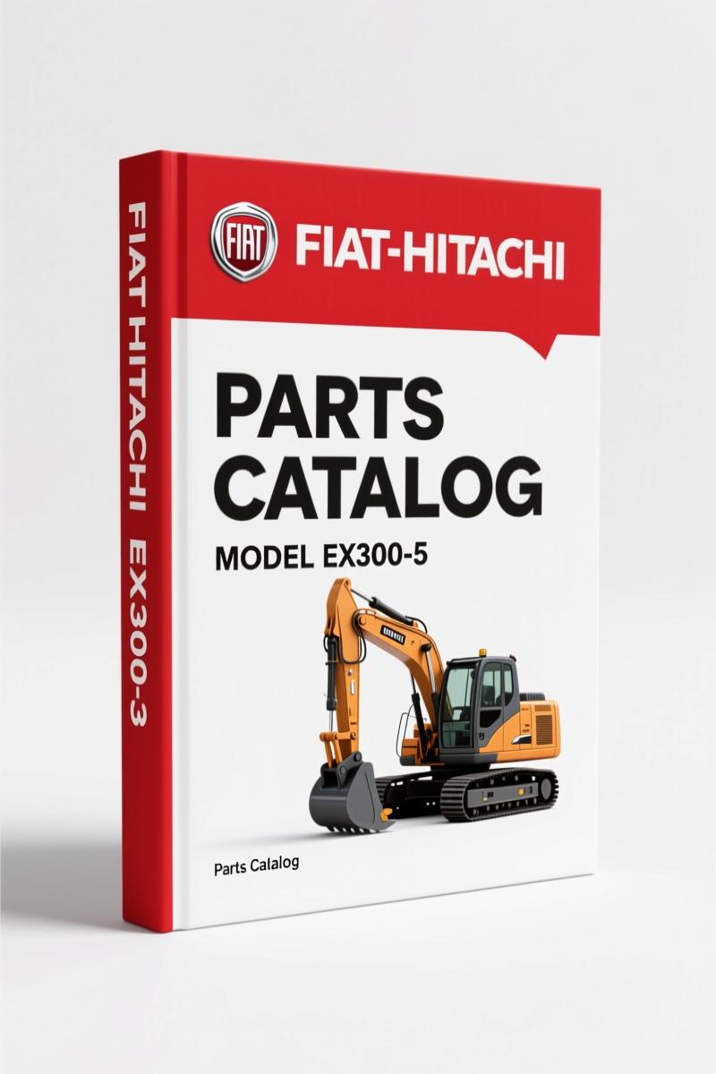 Fiat-Hitachi EX300-5 Parts Catalog – 334 Pages OEM Exploded Views