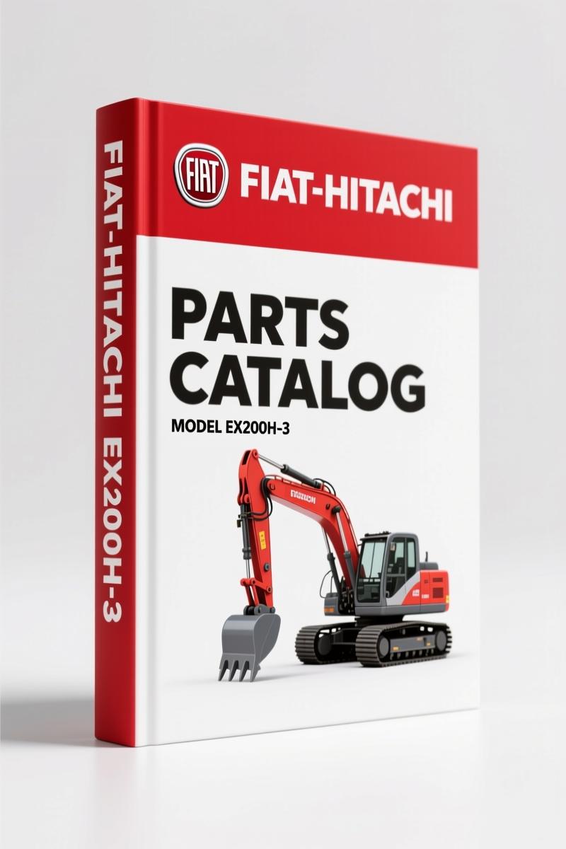 Fiat-hitachi EX400-3, EX400LC-3, EX400H-3, EX400LCH-3 Parts Catalog – 214 Pages OEM
