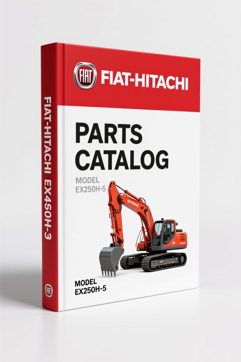 Fiat-hitachi EX400-5 EX450H-5 Parts Catalog – 418 Pages OEM
