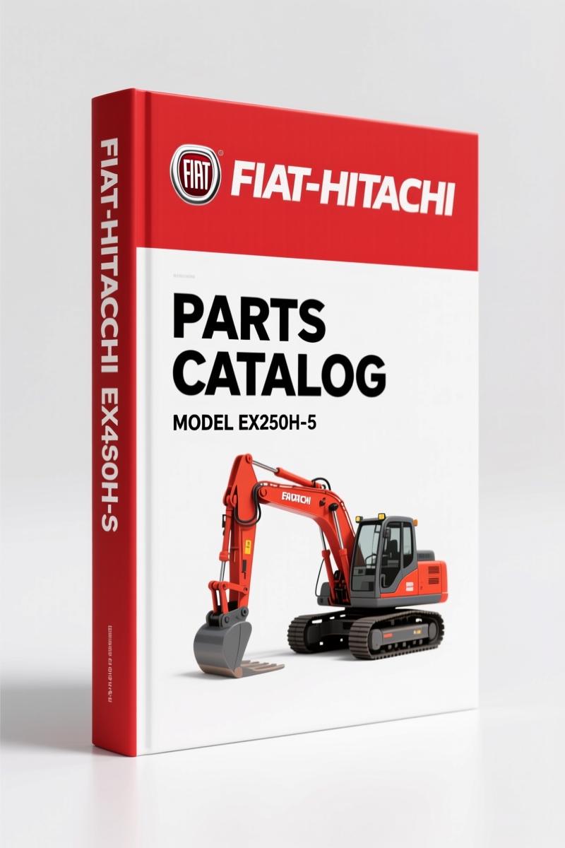 Fiat-hitachi EX400-5, EX450H-5 Parts Catalog – 110 Pages of OEM Part Numbers