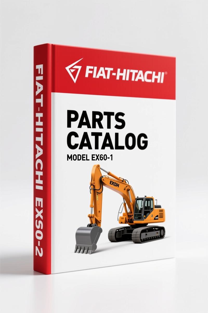Fiat-hitachi EX60-1 Parts Catalog – OEM Exploded-View Diagrams (102 Pages)
