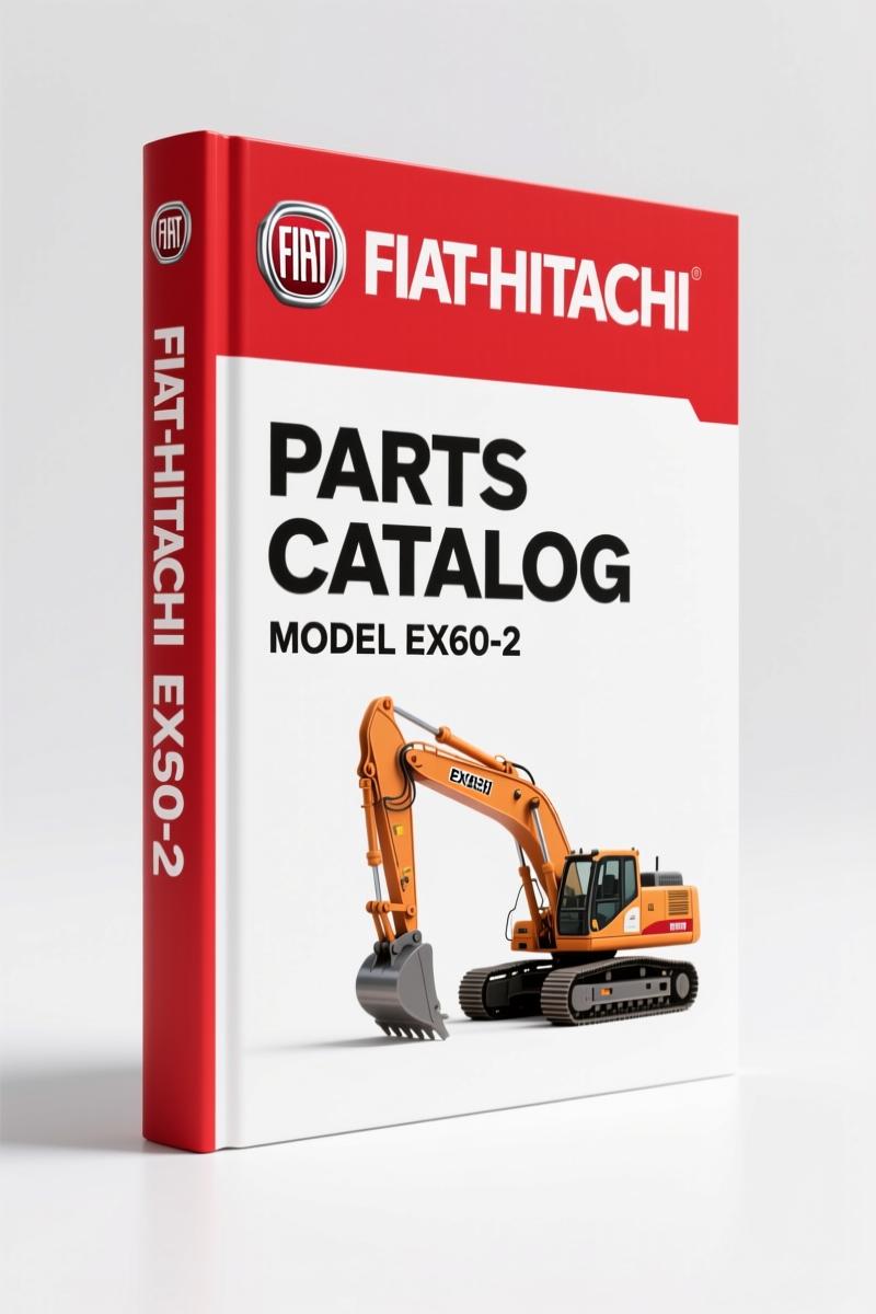 Fiat-hitachi EX60-2 Parts Catalog – 423 Pages OEM Parts Breakdown