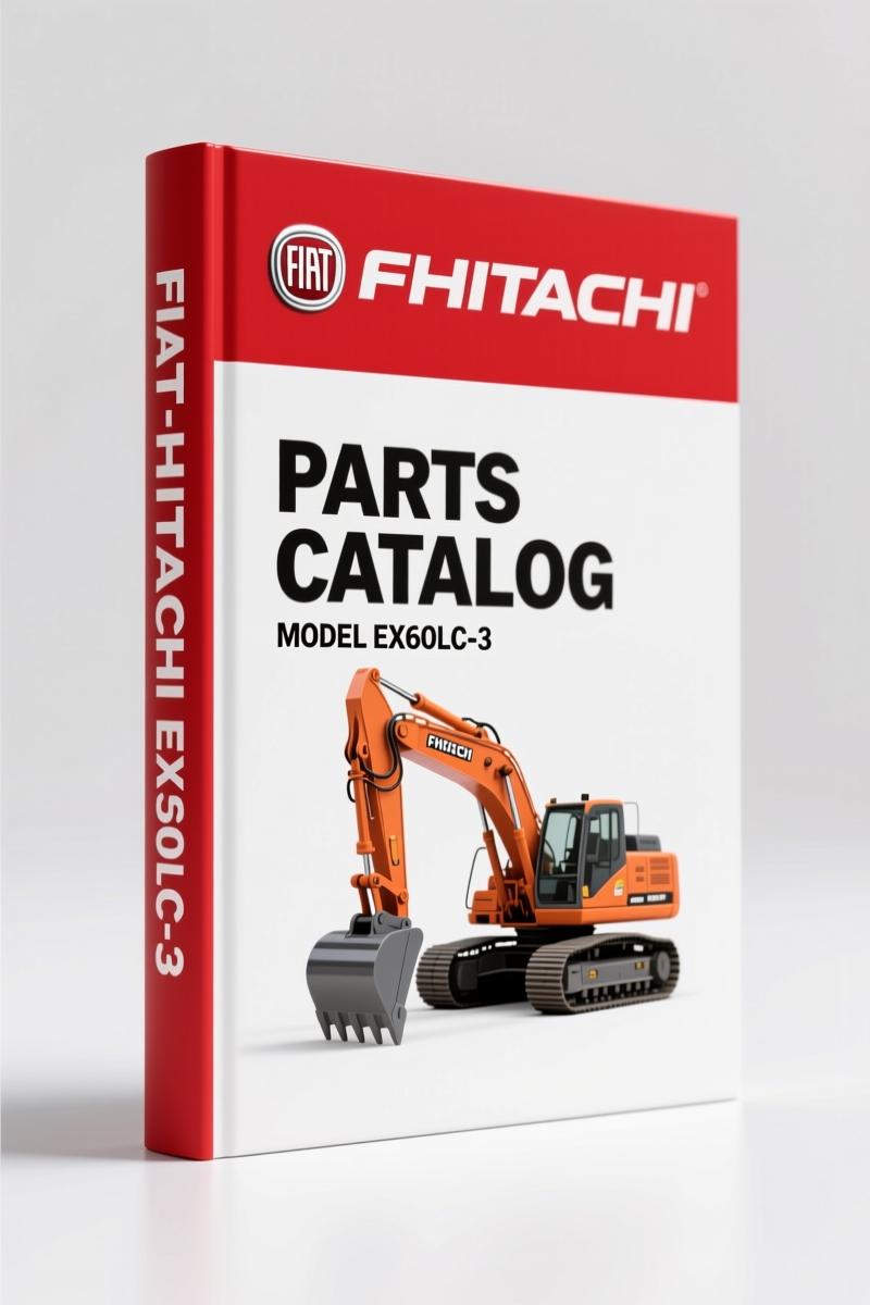 Fiat-hitachi EX60-3, EX60LC-3 Parts Catalog – 476 Pages OEM Parts Data