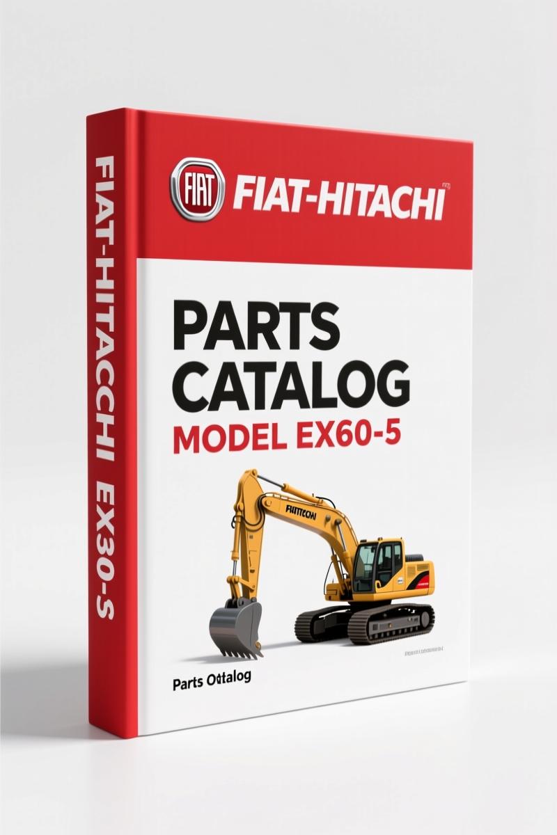 Fiat-hitachi EX60-5, EX60LC-5, EX80-5 Parts Catalog – 506 Pages OEM