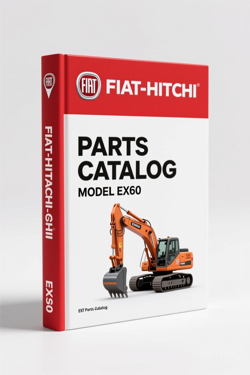 Fiat-hitachi EX60 Parts Catalog – 106 Pages OEM Exploded Views