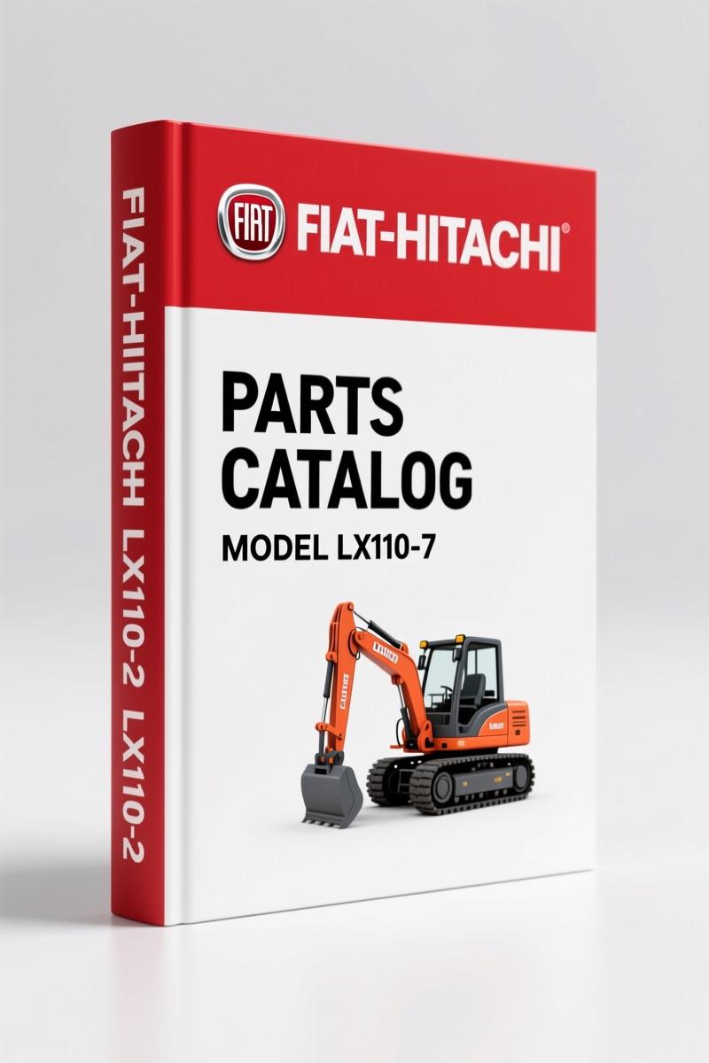 Fiat-hitachi LX110-7 Parts Catalog – 458 Pages OEM Parts Data