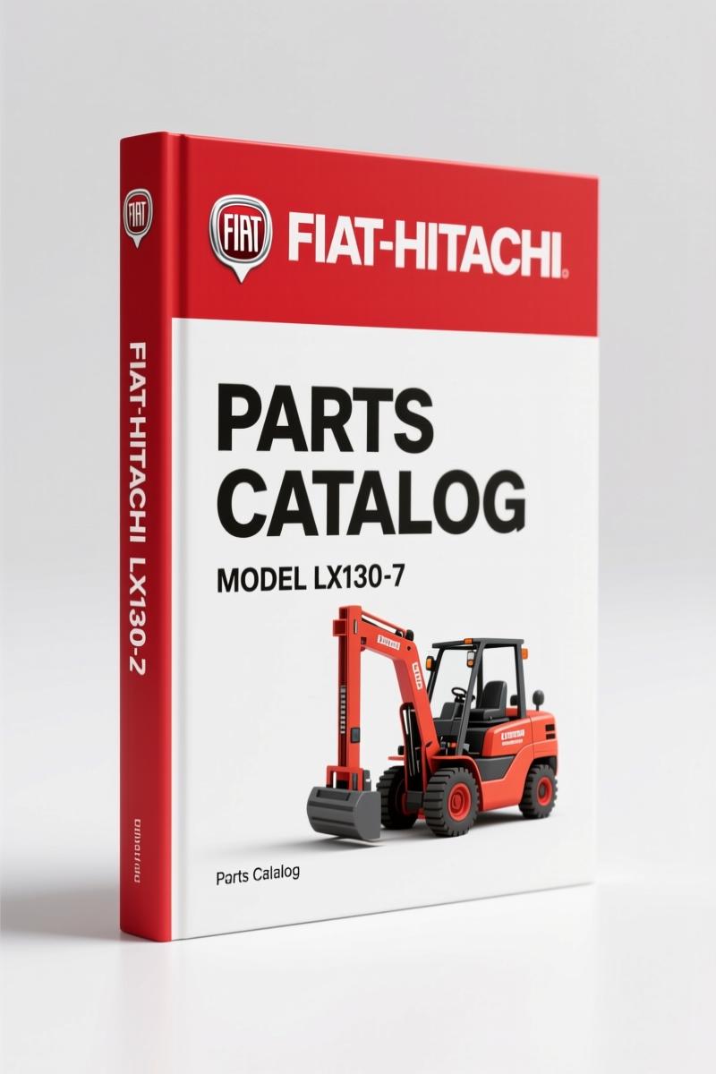 Fiat-hitachi LX130-7 Parts Catalog – 388 Pages OEM Parts Data