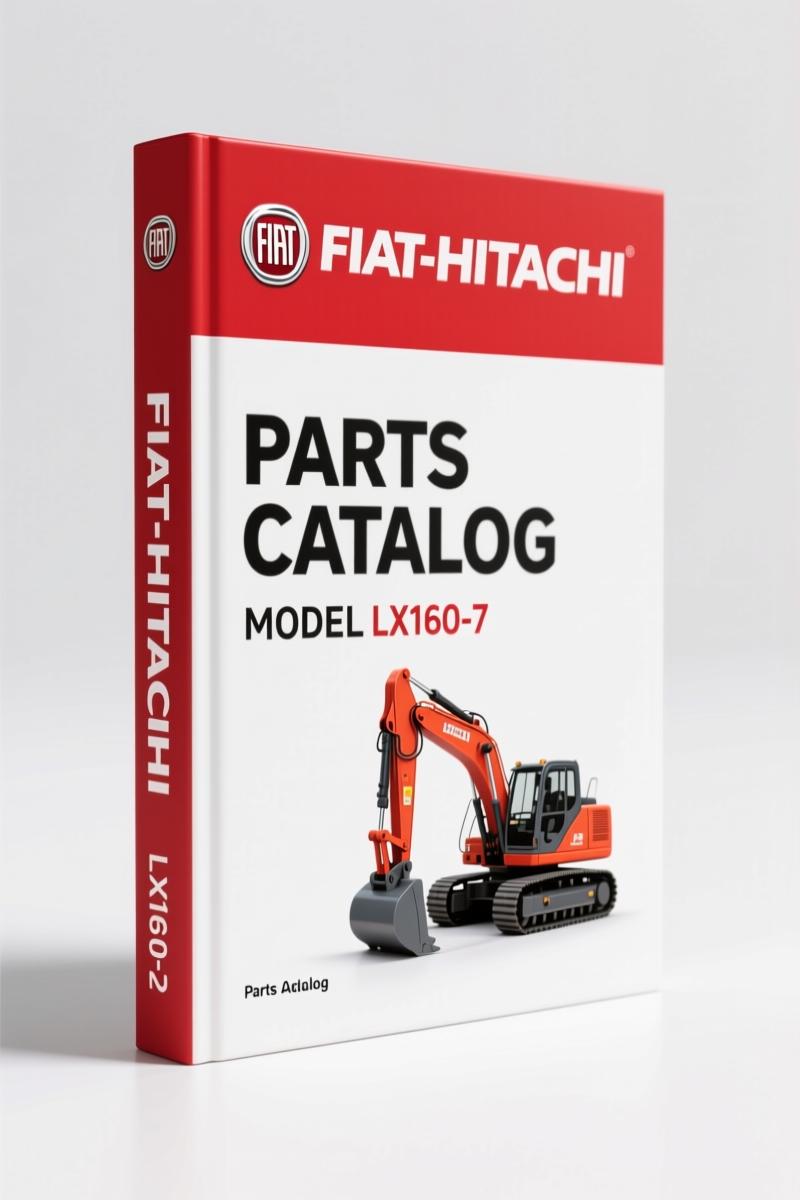Fiat-hitachi LX160-7 Parts Catalog – 374 Pages OEM Parts Data