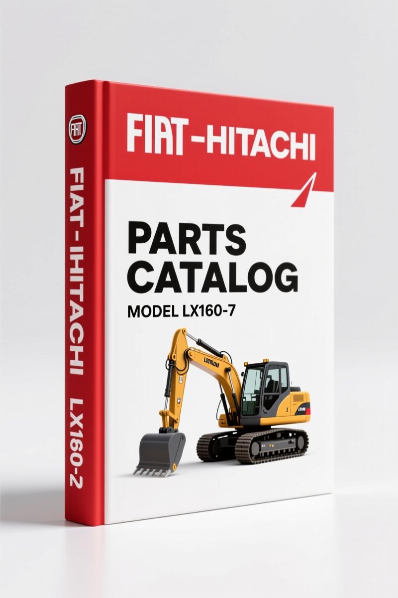 Fiat-hitachi LX160-7 Parts Catalog – 374 Pages OEM Part Data