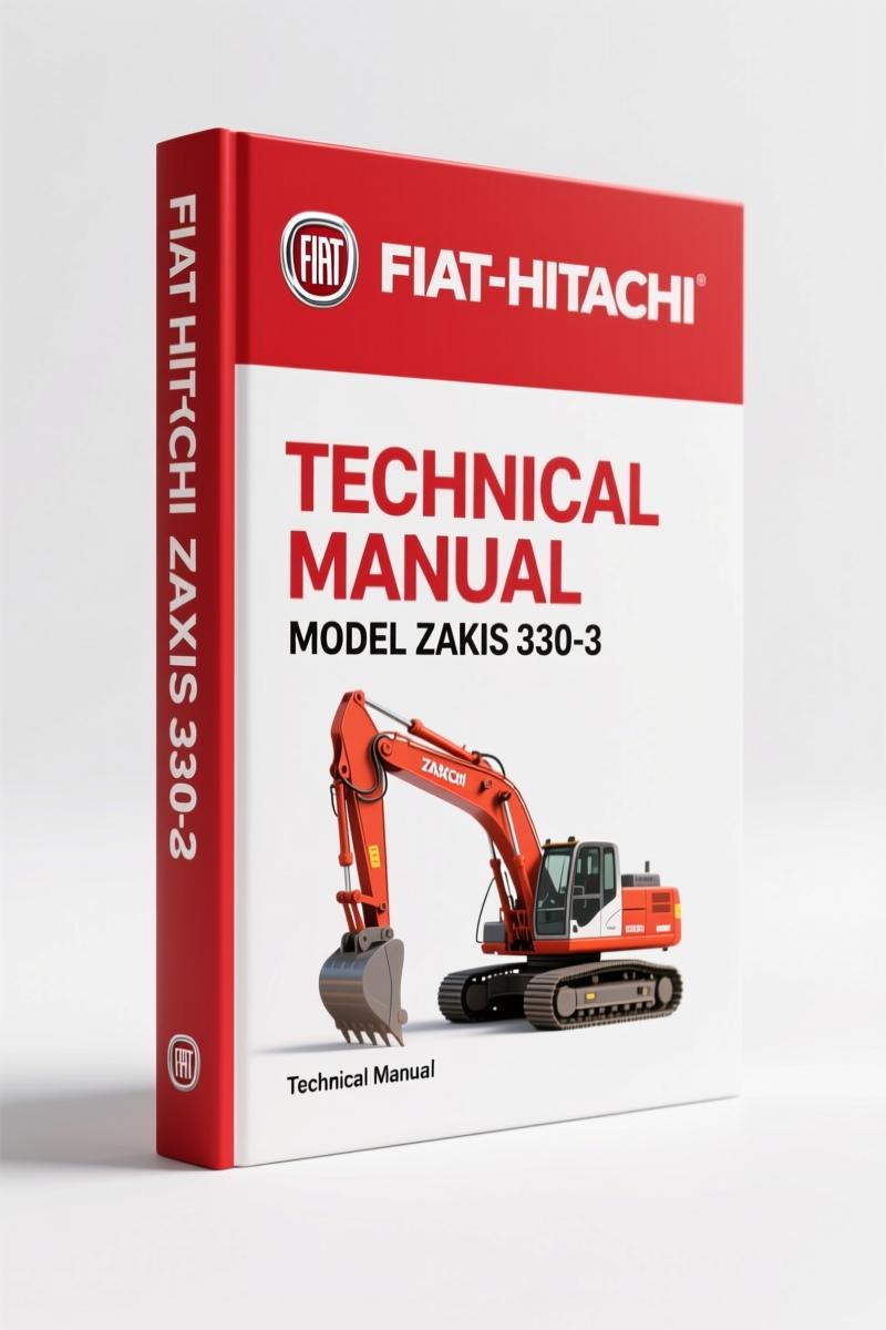 Fiat-hitachi ZAXIS 330-3 2006 Technical Manual – Factory Specs