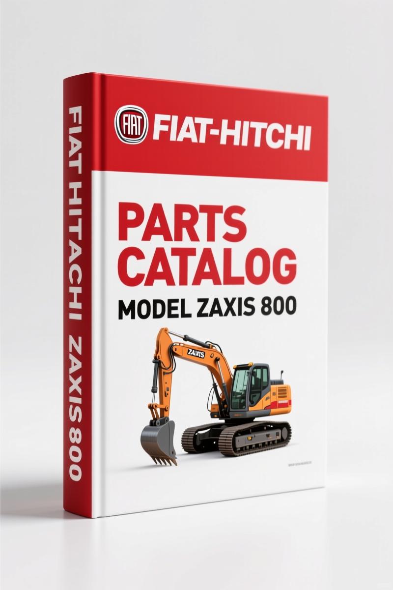 Fiat-hitachi ZAXIS 800, ZAXIS 850H Parts Catalog – 212 Pages OEM Parts Data