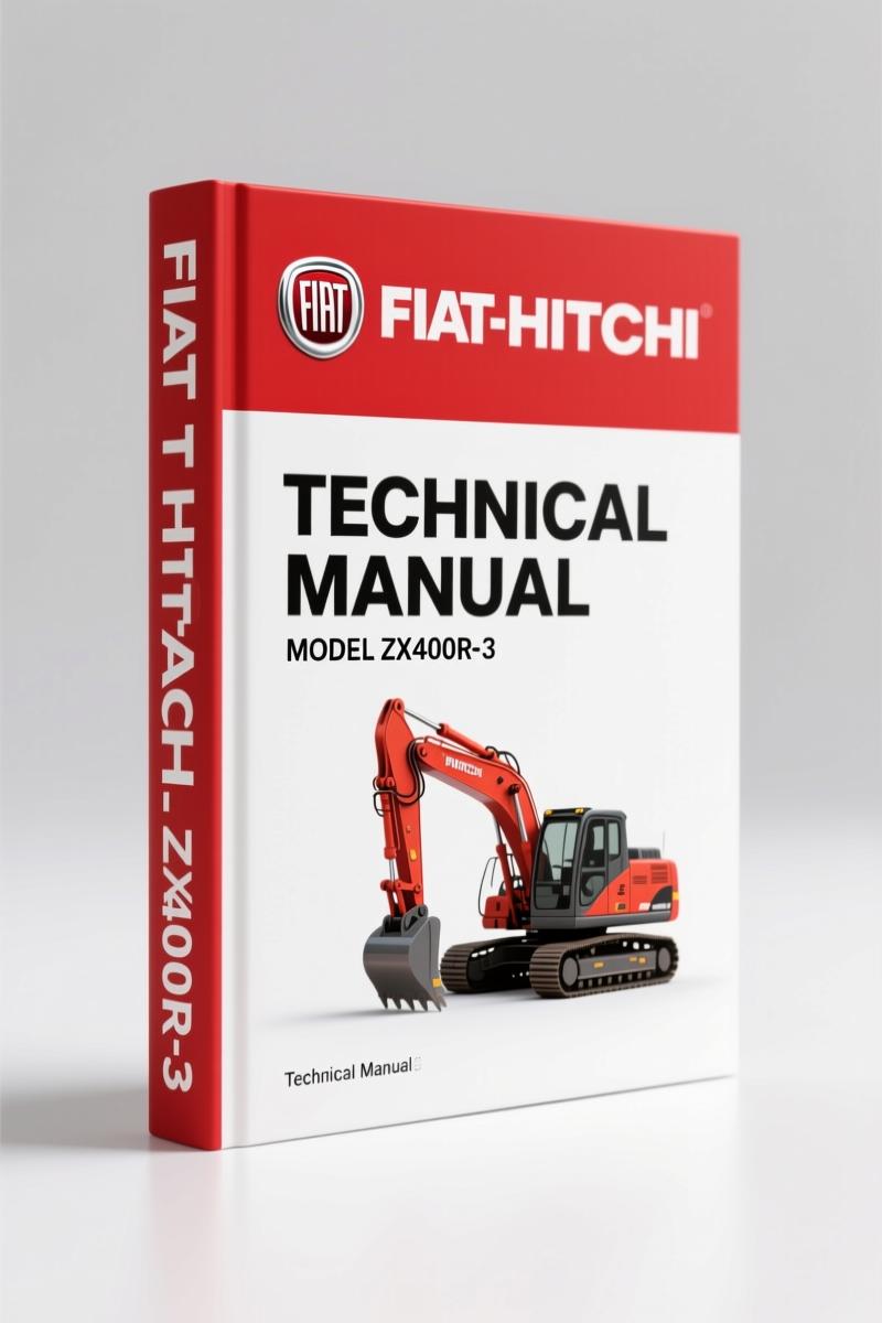 Fiat-hitachi ZX400R-3 ZX400LCH-3 2009 Technical Manual – 626 Pages
