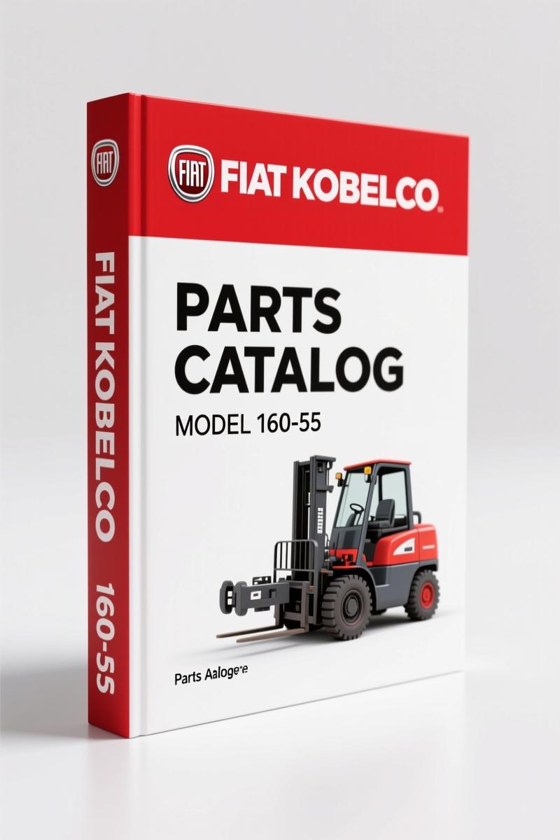 FIAT Kobelco 160-55 Parts Catalog – 333 Pages | OEM Part Diagrams