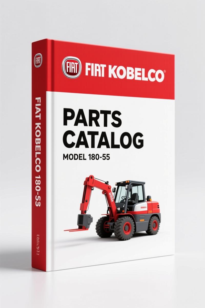 FIAT Kobelco 180-55 1986 Parts Catalog – 347 Pages OEM Documentation