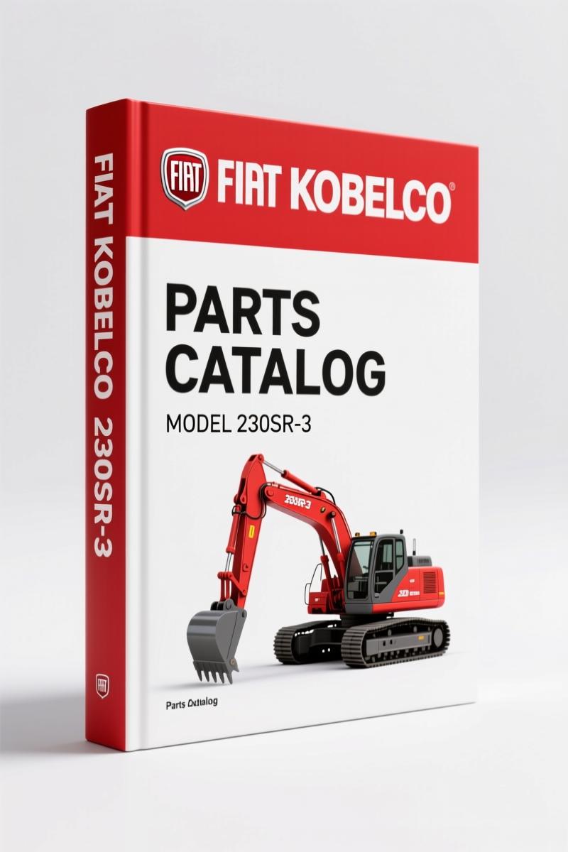 FIAT Kobelco 230SR-3 2013 Parts Catalog – 673 Pages | OEM Parts Data