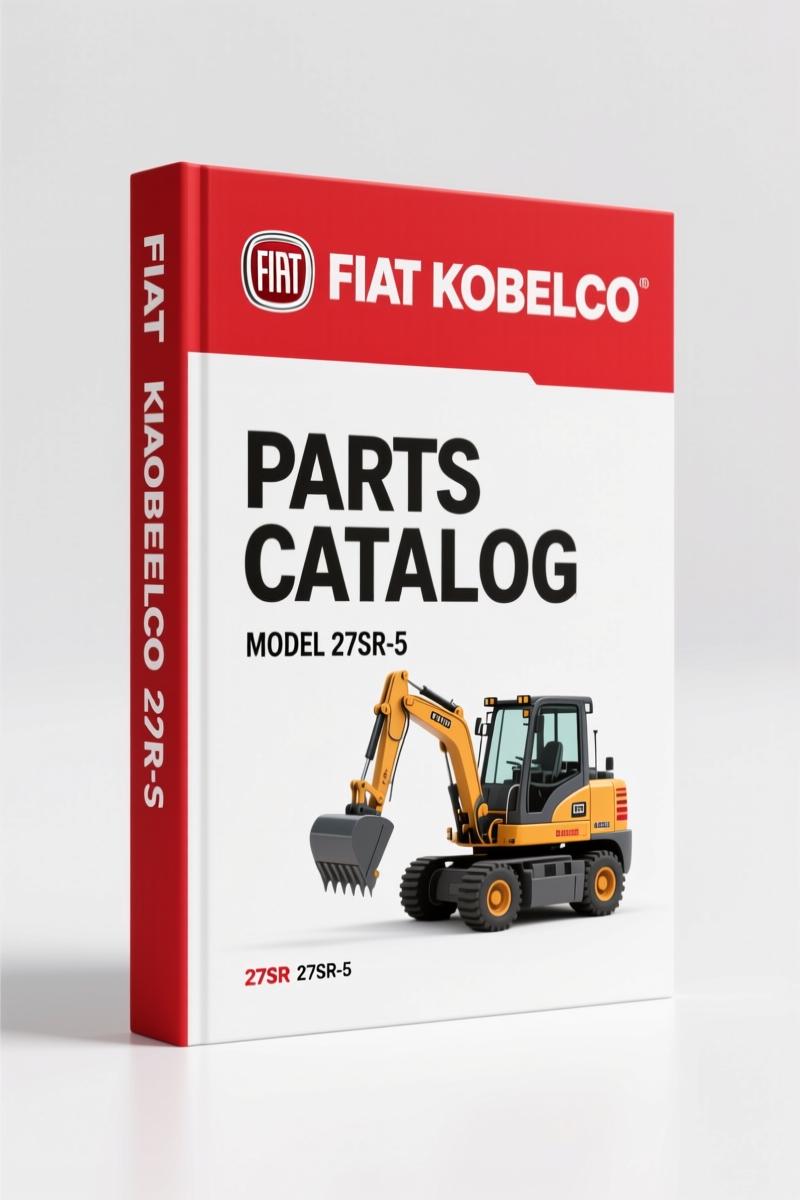 FIAT Kobelco 27SR-5 2010 Parts Catalog – Factory Parts Identification