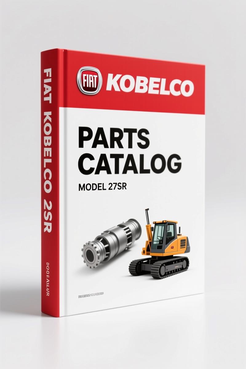 FIAT Kobelco 27SR 2008 Parts Catalog – 538 Pages of OEM Part Data