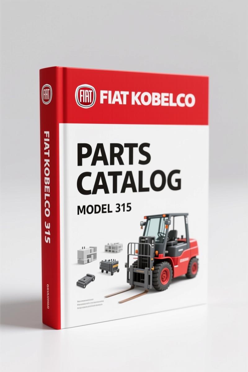 FIAT Kobelco 315 Parts Catalog – 319 Pages OEM Index
