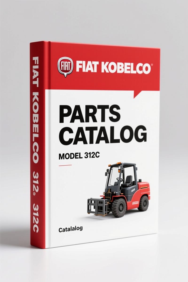 FIAT Kobelco 312C, 332C, 352C Parts Catalog – 320 Pages OEM