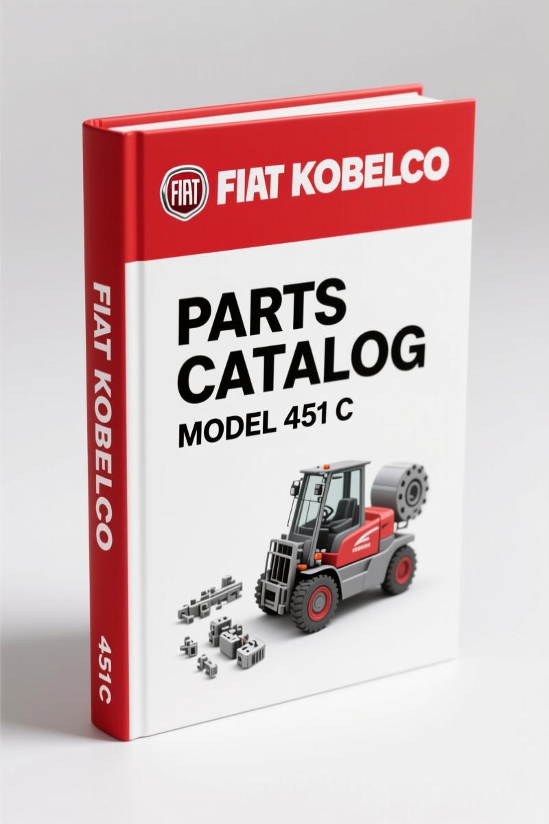 FIAT Kobelco 411 C, 411 CI, 451 C Parts Catalog – 228 Pages