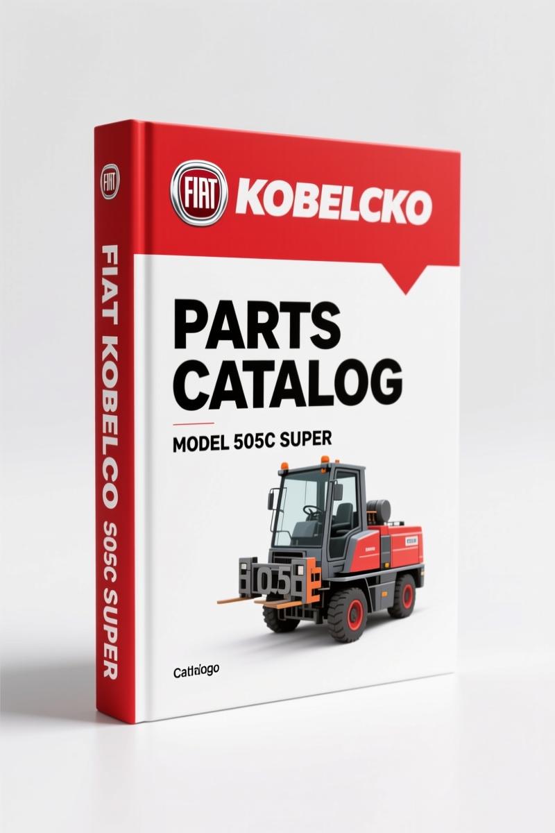 FIAT Kobelco 505C Super 1982 Parts Catalog – OEM Exploded-View Diagrams
