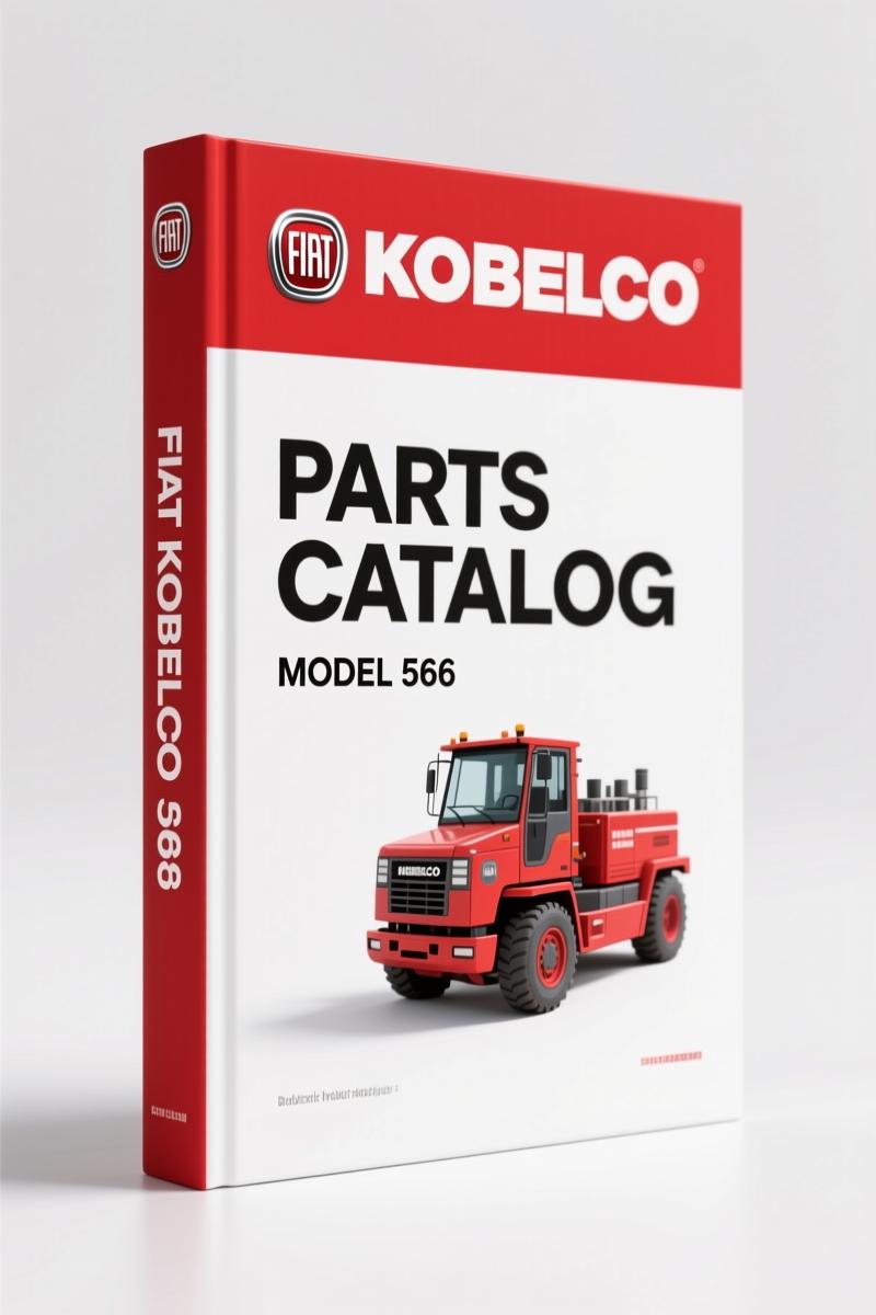 FIAT Kobelco 566, 566 DT Parts Catalog – 567 Pages