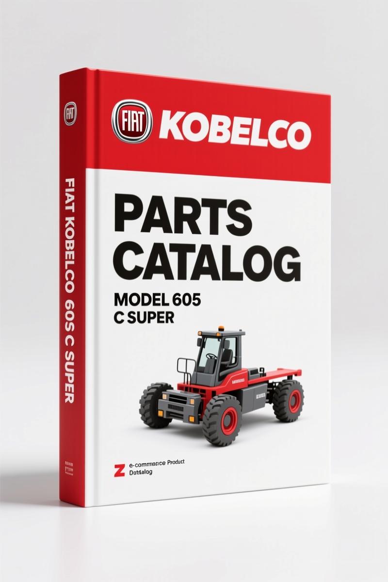 FIAT Kobelco 605 C Super 1982 Parts Catalog – 310 Pages