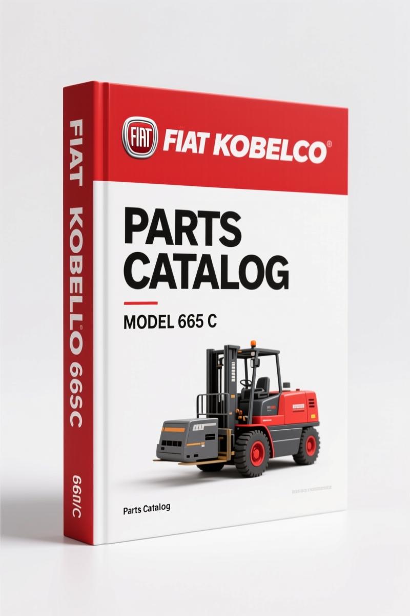 FIAT Kobelco 665 C Parts Catalog – 457 Pages Official Spare Parts Identification