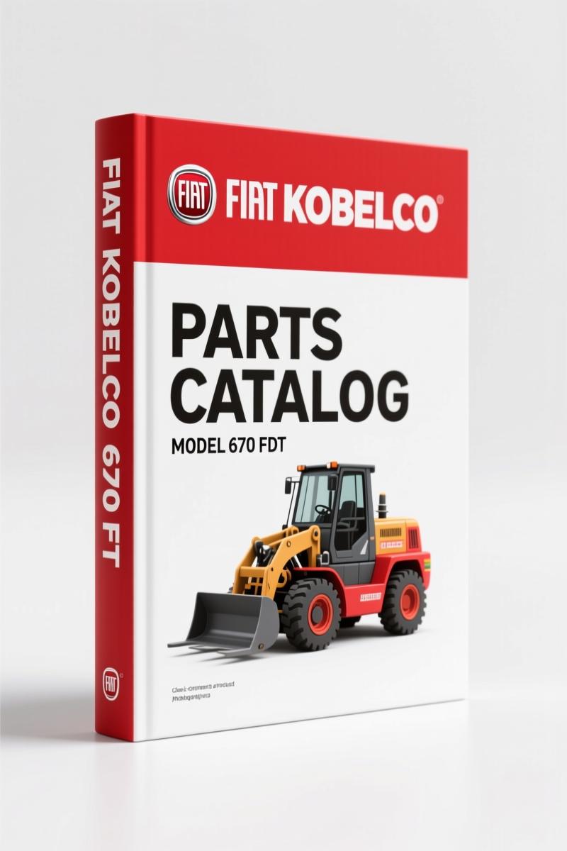 FIAT Kobelco 670 F, 670 FDT Parts Catalog – 319 Pages Official