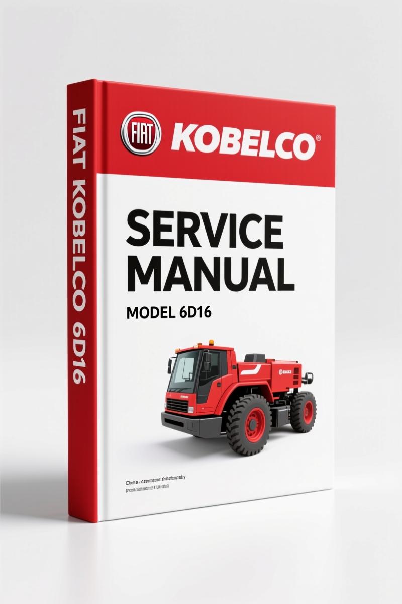 FIAT Kobelco 6D14, 6D14-T, 6D15-T, 6D16, 6D16-T 1996 Service Manual