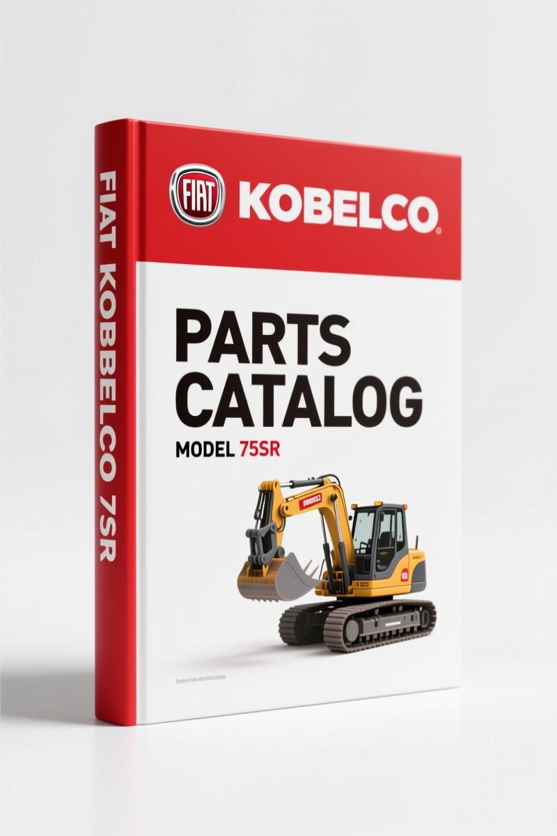 FIAT Kobelco 75SR 2013 Parts Catalog – 552 Pages