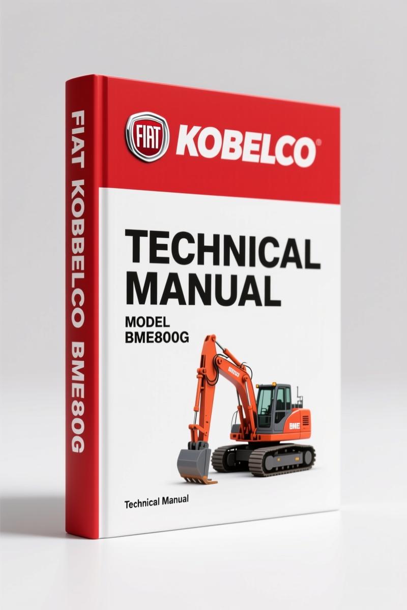 FIAT Kobelco BME800G Technical Manual – Factory Spec Data