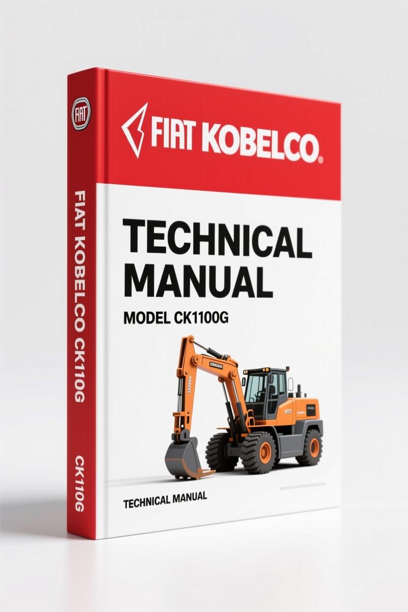 FIAT Kobelco CK1100G Technical Manual – OEM Spec Sheet (24 Pages)