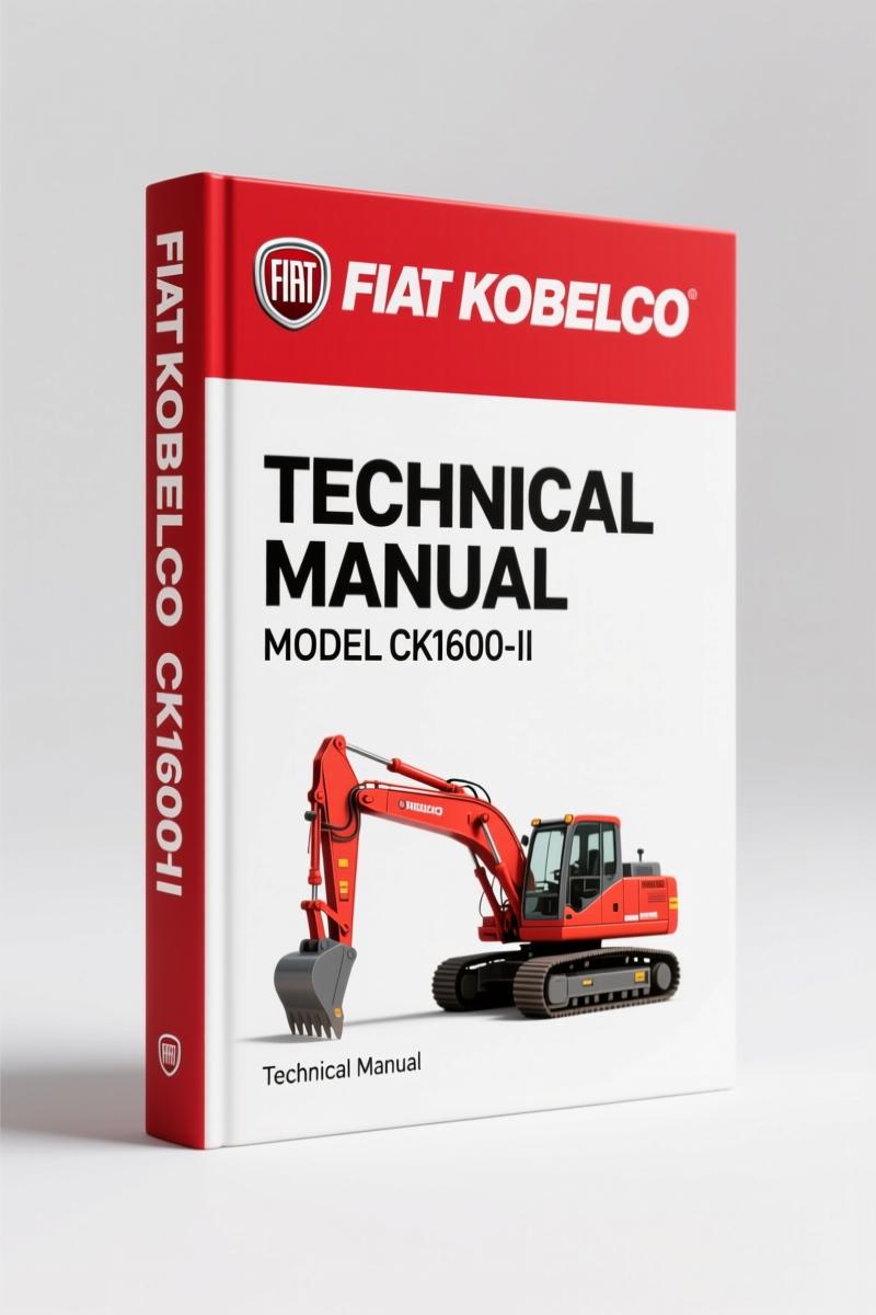 FIAT Kobelco CK1600-II Technical Manual | 32-Page OEM Specs