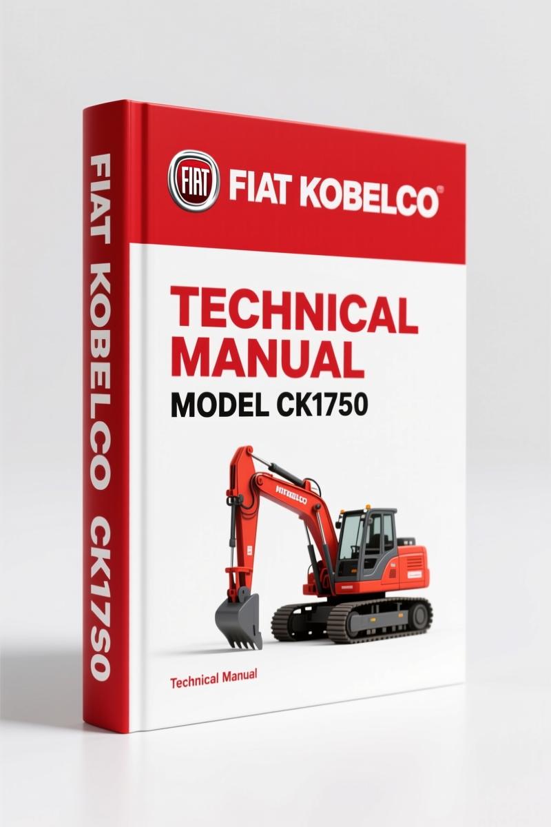 FIAT Kobelco CK1750 Technical Manual – Lifting Capacities & Ranges