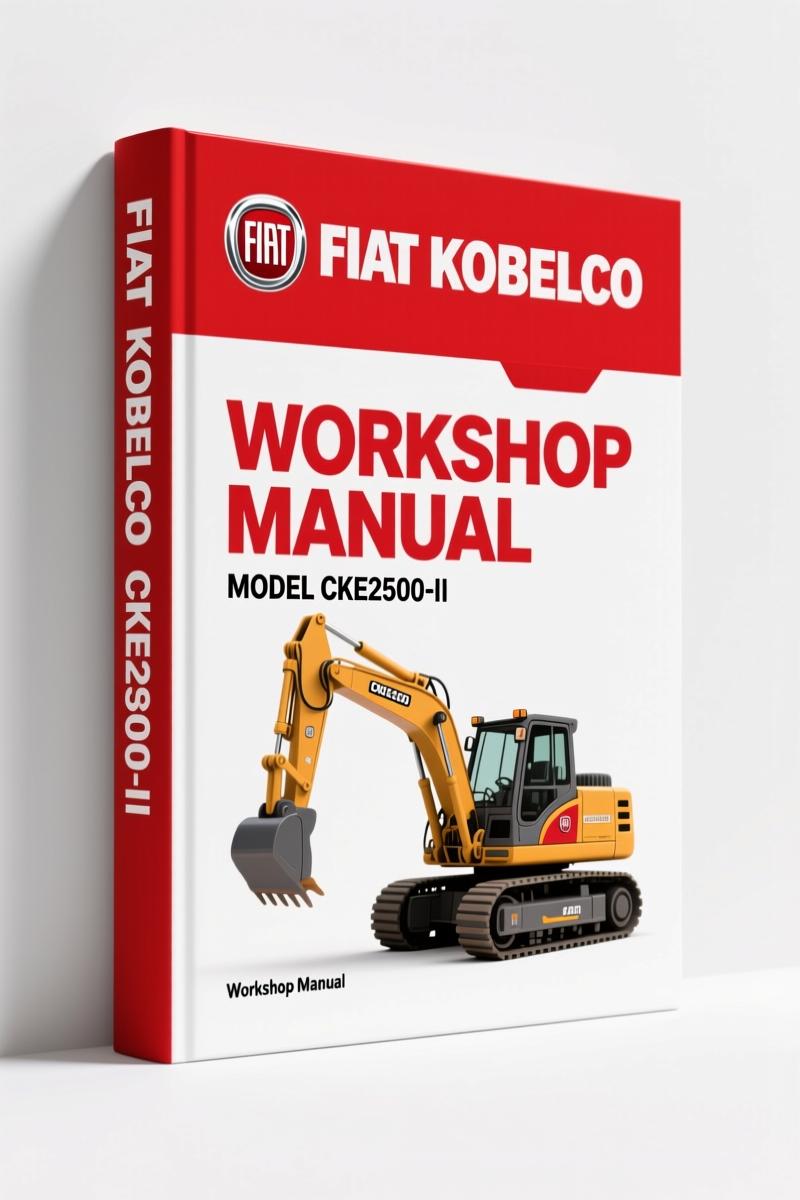 FIAT Kobelco CK2500-II, CKE2500-II Workshop Manual – 608 Pages