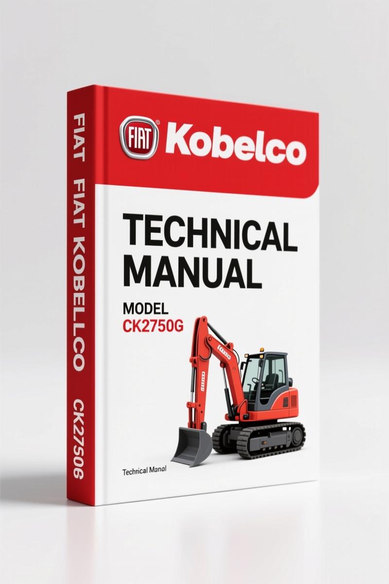 FIAT Kobelco CK2750G Technical Manual – Factory Specs for Crawler Cranes