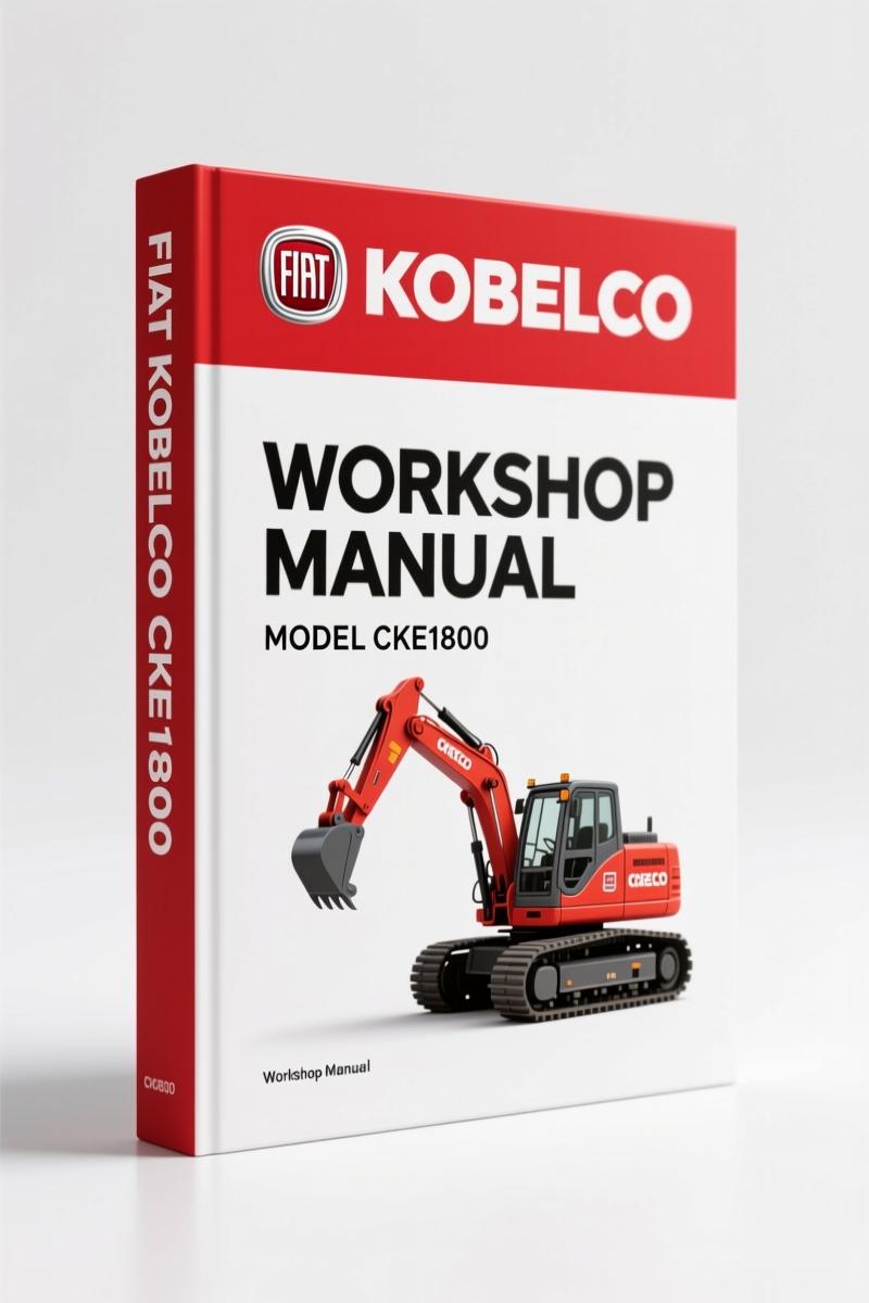 FIAT Kobelco CKE1800 CK2000 Workshop Manual – 596 Pages of Factory Specs
