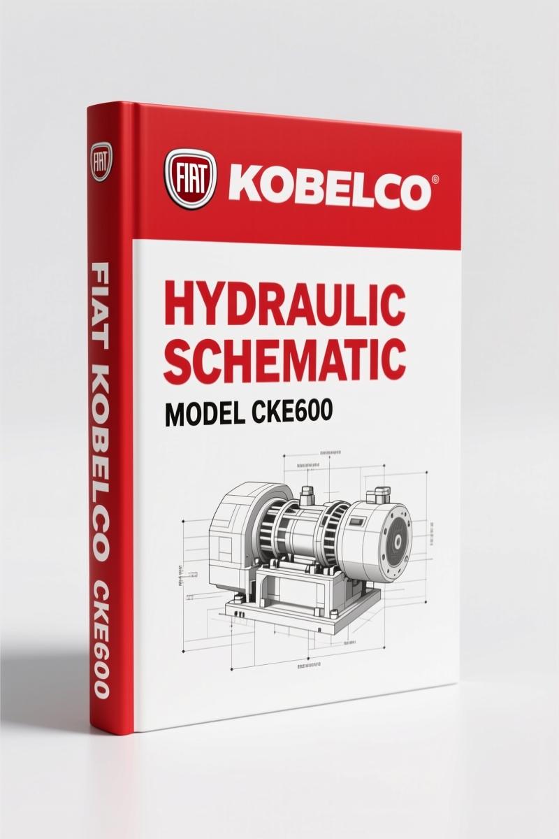 FIAT Kobelco CKE900, CKE600, CK1350, CKE1800, CKE2500-2 Hydraulic Schematic — AutoFix Global