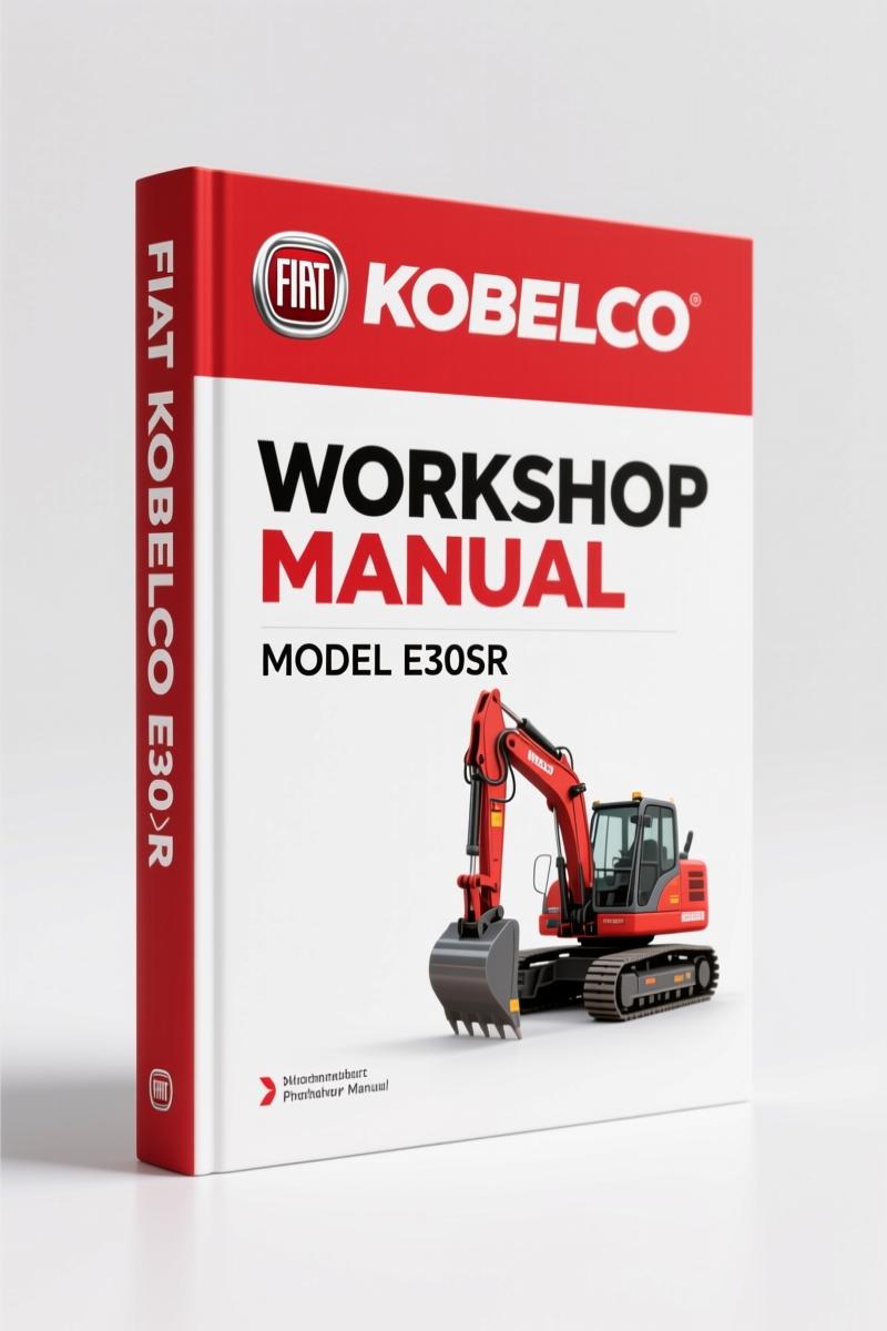 FIAT Kobelco E30SR 2003 Workshop Manual – 900 Pages OEM Service Guide