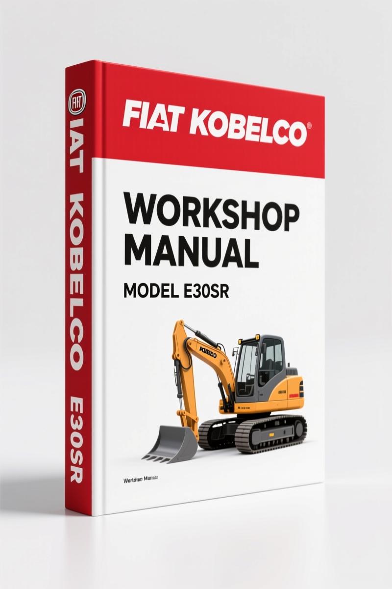 FIAT Kobelco E30SR, E35SR 2003 Workshop Manual 672 Pages