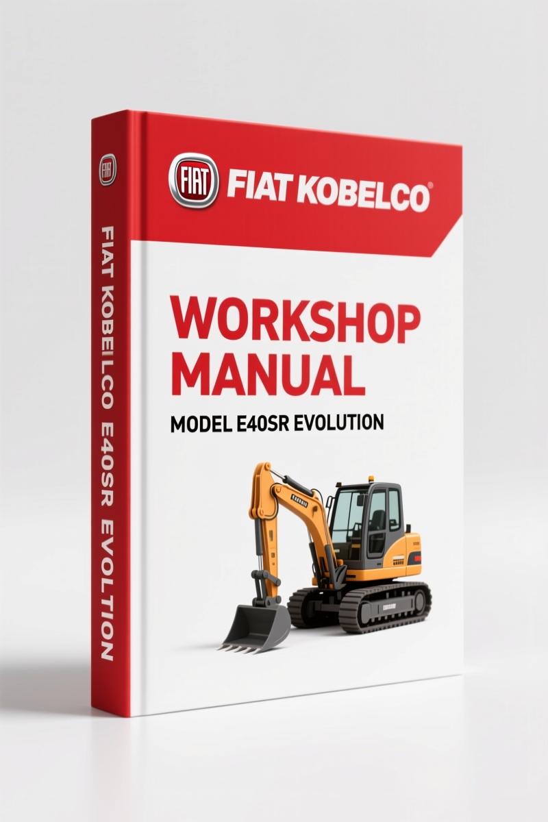 FIAT Kobelco E40SR EVOLUTION, E45SR EVOLUTION 2003 Workshop Manual – 704 Pages