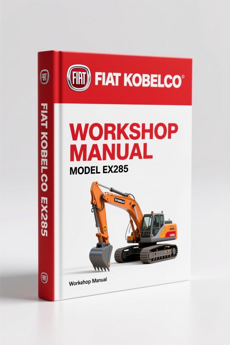 FIAT Kobelco EX255, EX285 Workshop Manual – 971 Pages Factory Service Data