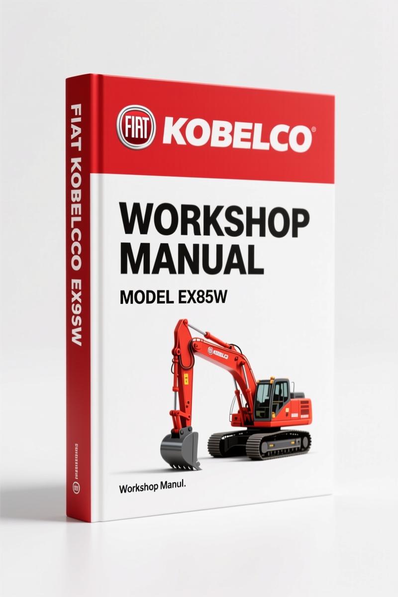 FIAT Kobelco EX95W 2002 Workshop Manual – Factory Repair Data